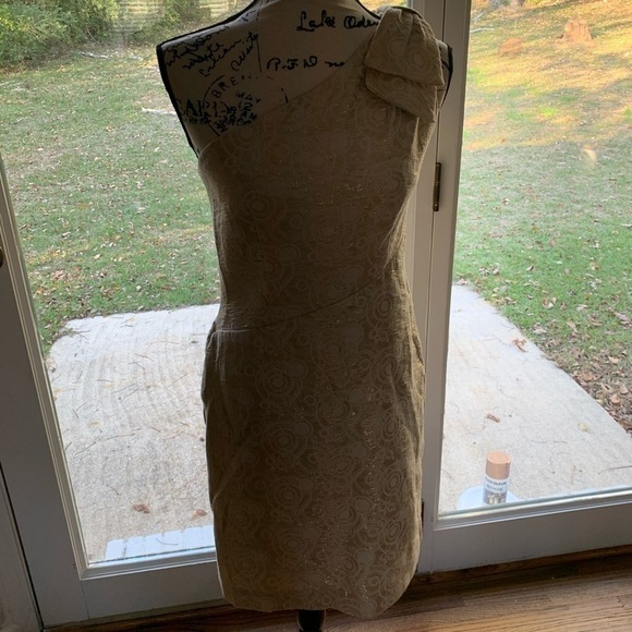 London Times One Shoulder Dress Size 6 - Picture 1 of 8
